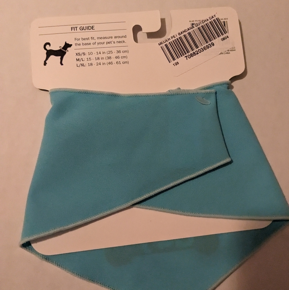 Gotcha Day Dog Bandana Brand New with tags multiple sizes available - Picture 2 of 8